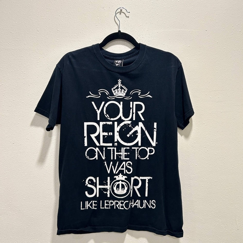 Bonafide Icon Graphic Black T-Shirt Size M